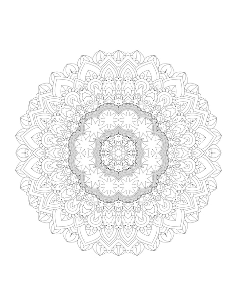 Mandala. Mandala Coloring Page. Adult Coloring Page.