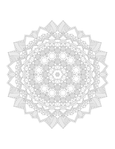 Mandala. Mandala Coloring Page. Adult Coloring Page.