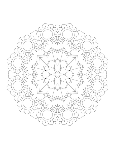 Mandala. Mandala Coloring Page. Adult Coloring Page.