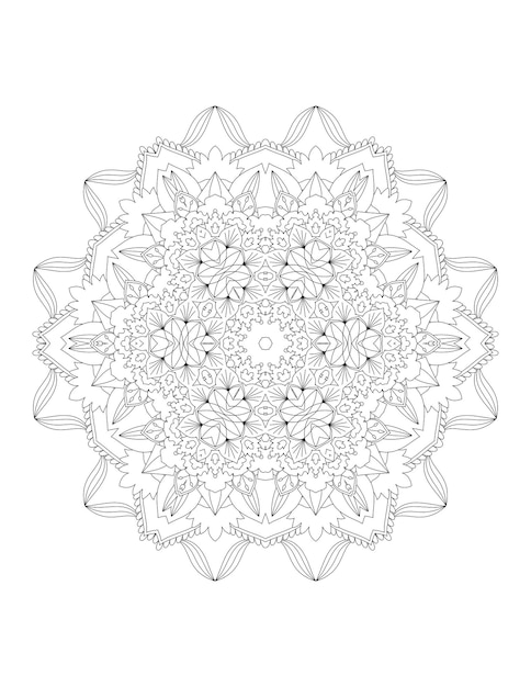 Mandala. Mandala Coloring Page. Adult Coloring Page.