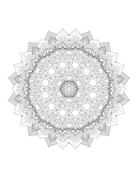 Mandala. Mandala Coloring Page. Adult Coloring Page.