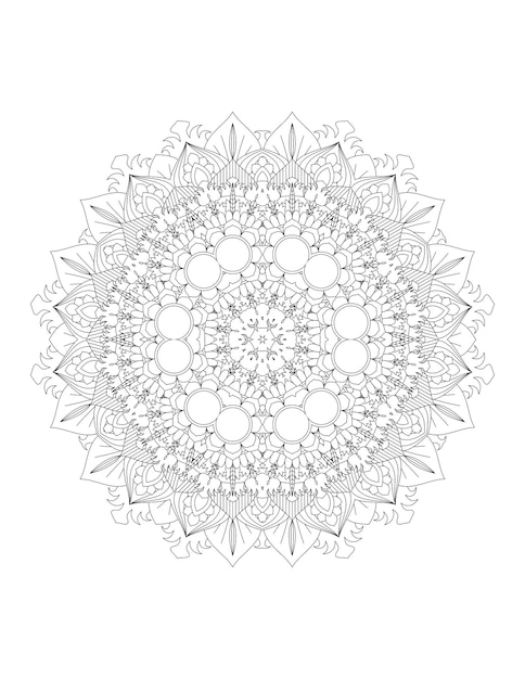 Mandala. Mandala Coloring Page. Adult Coloring Page.