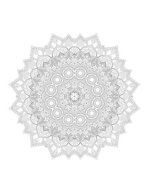 Mandala. Mandala Coloring Page. Adult Coloring Page.