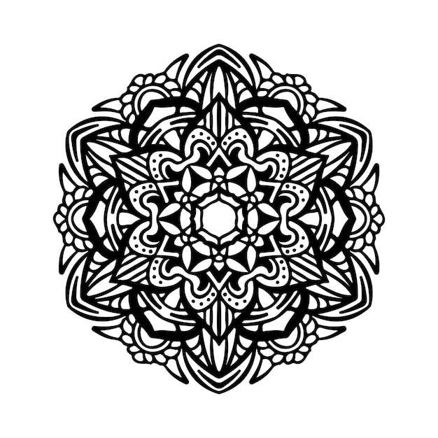 Mandala ornament background design