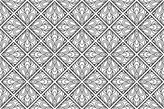 Mandala Ornament Pattern. Vintage decorative elements  