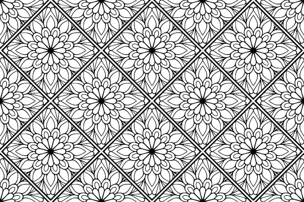 Mandala Ornament Pattern. Vintage decorative elements  