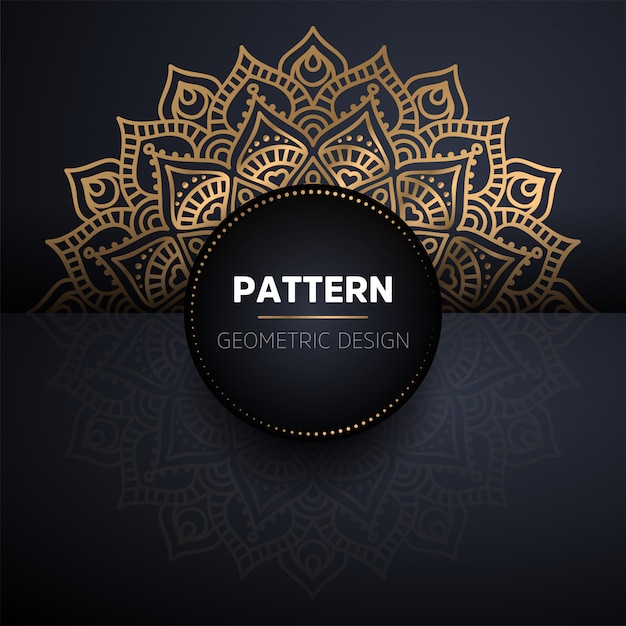 Mandala seamless pattern. Vintage decorative elements pattern