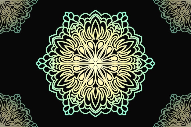 Mandala vector design.  Mandala background design. Decorative mandala design.