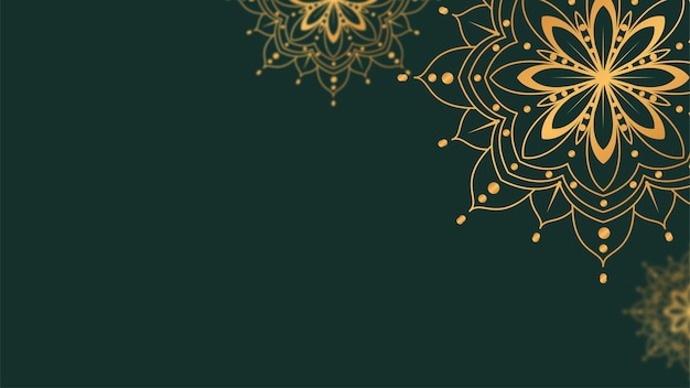 the mandala vector digital art background