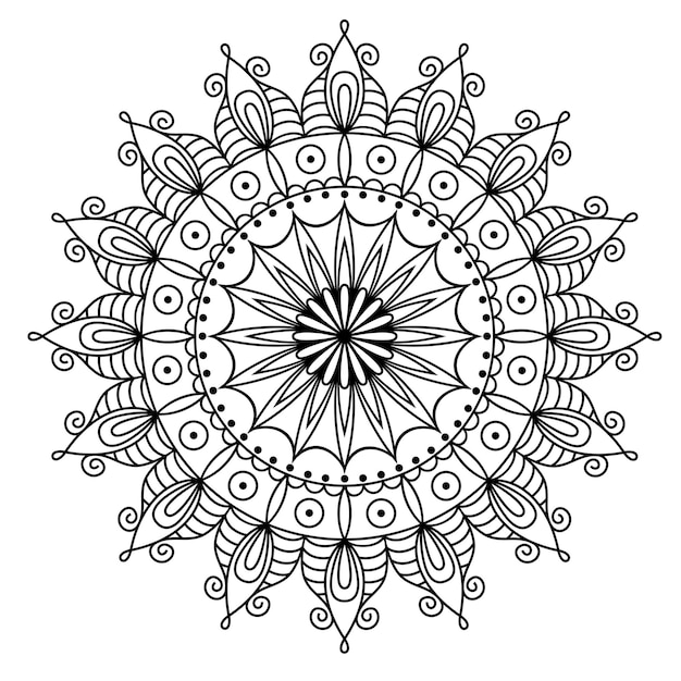 Mandala Vector illustration