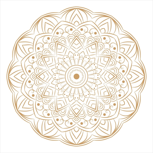 Mandala Vector Luxury Ornamental Art Pattern Design