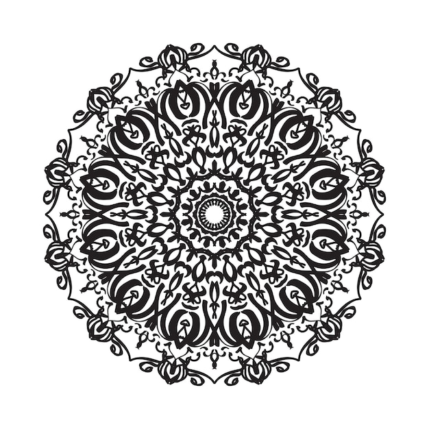 Mandalas for coloring book. Decorative round ornaments.