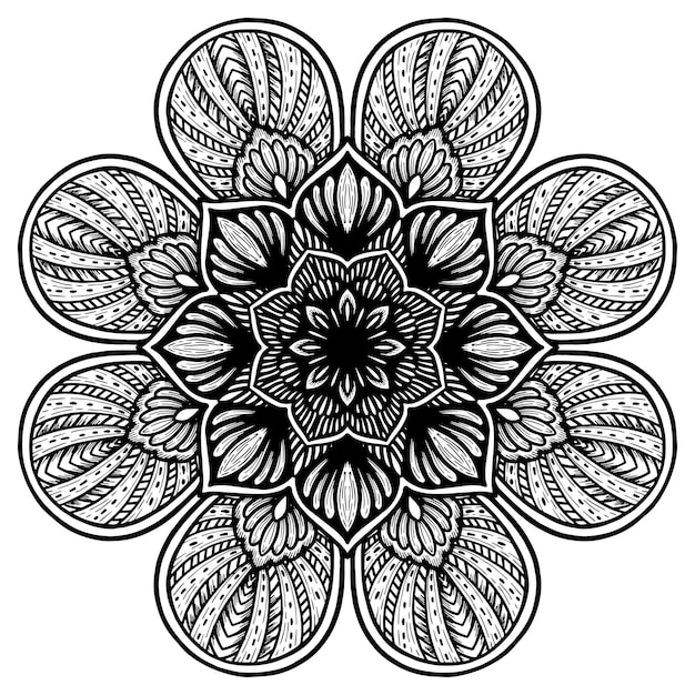 Mandalas coloring book,