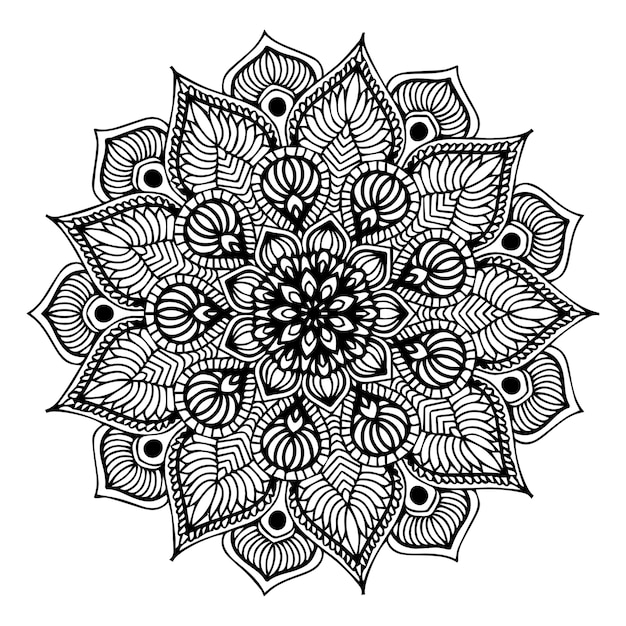 Mandalas coloring book