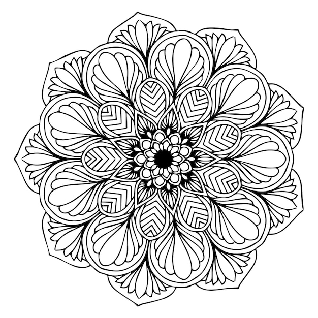 Mandalas coloring book