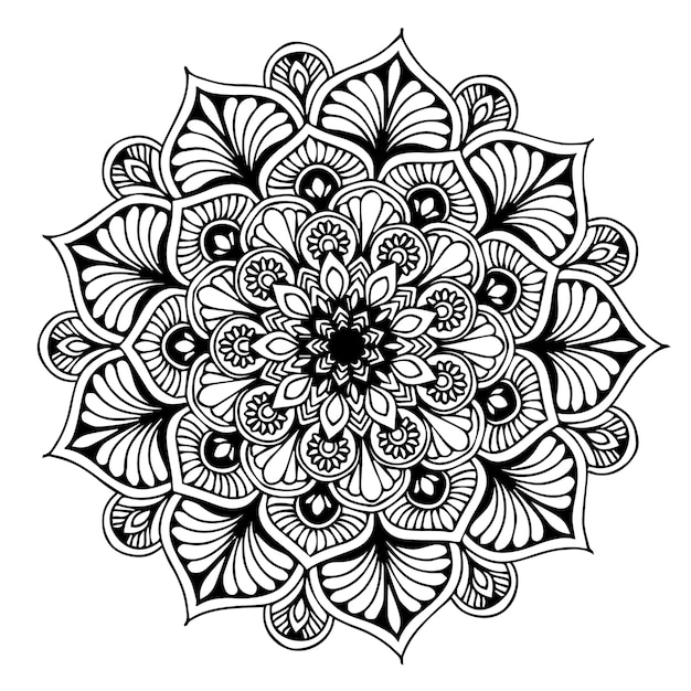 Mandalas coloring book