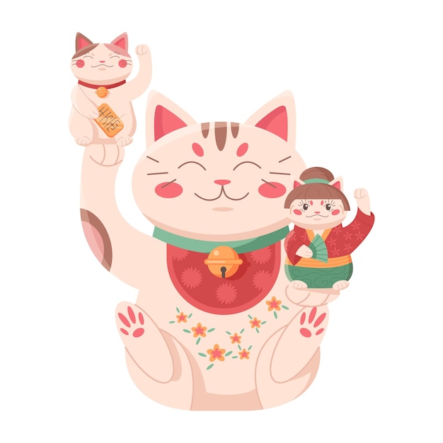 Maneki neko fortune cat