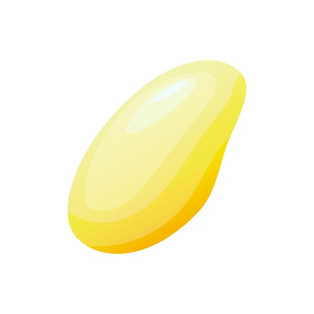 Mango fruit icon Cartoon illustration of mango fruit vector icon for web design