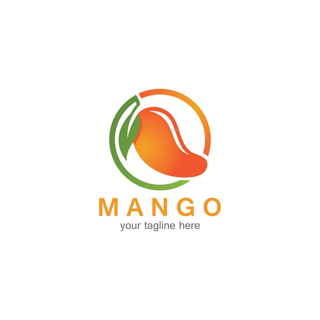 Mango fruit logo