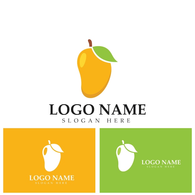 Mango icon vector illustration design template