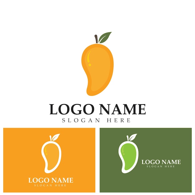 Mango icon vector illustration design template