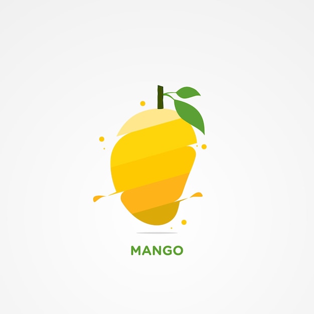 mango illustration premium vector