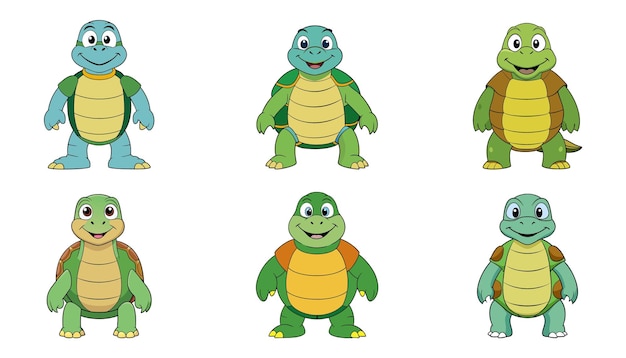 Vector the many faces of the turtles