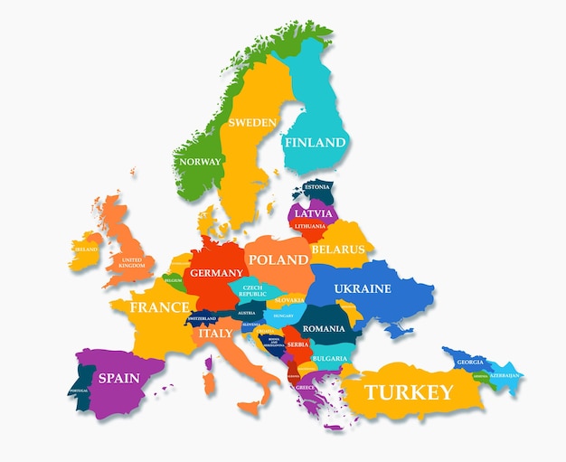 Map of europe