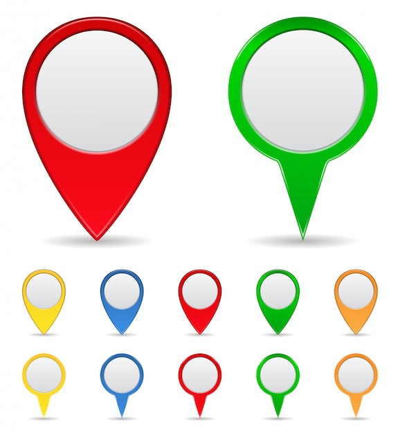 Map Markers set