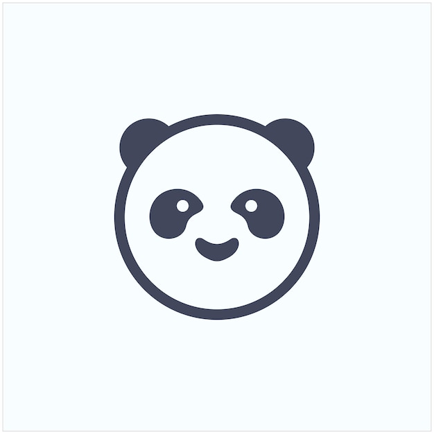 Map panda logo design