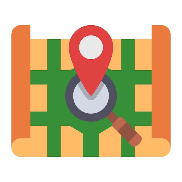 Map Search Icon