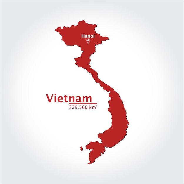 Map of Vietnam