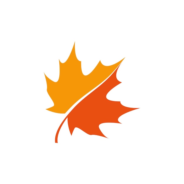 maple leaf logo icon desig template vector