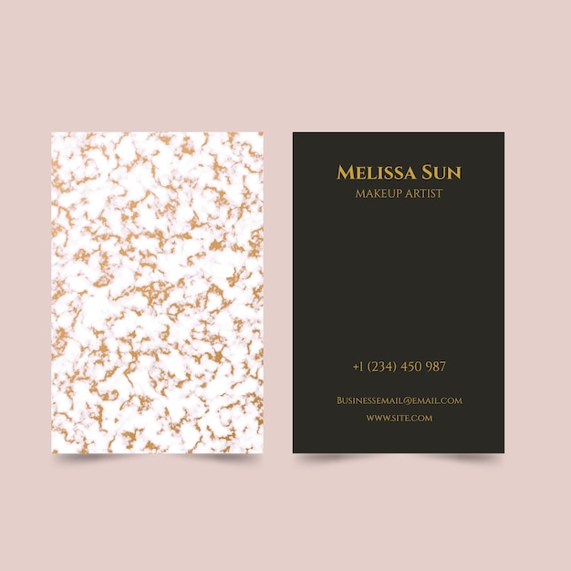 Marble Business Card