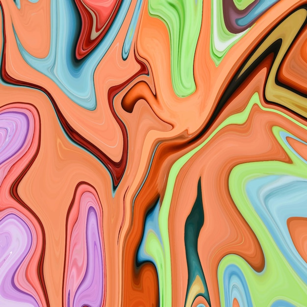 Marble colorful liquid wallpaper background design.