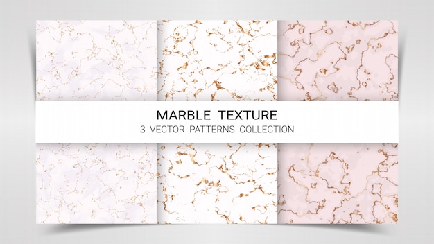 Marble Premium Set Patterns Collection Template.