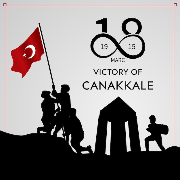 March 18 Victory of Canakkale in Turkey