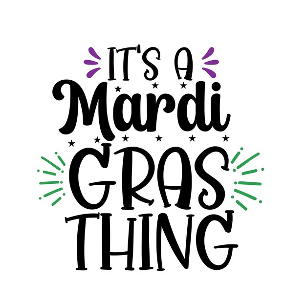 Mardi gras SVG design cut files