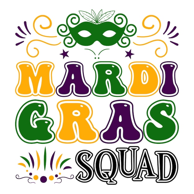 Mardi Gras T-shirt Design