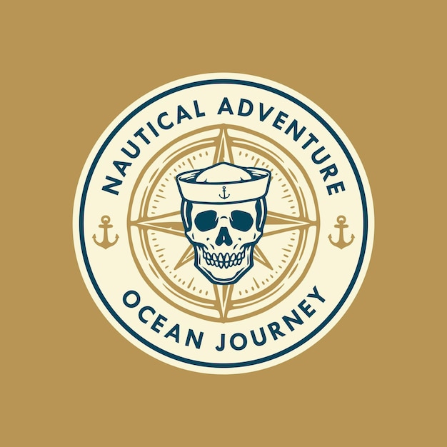 MARINE SKULL LOGO