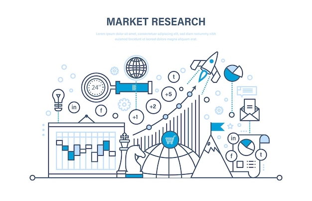 Market research Analysis research statistic information exchange Time management