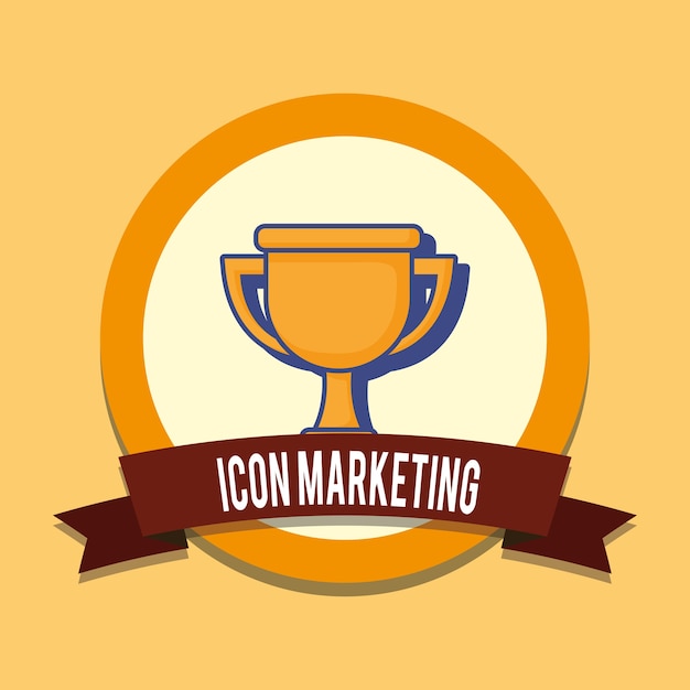 Marketing icon design