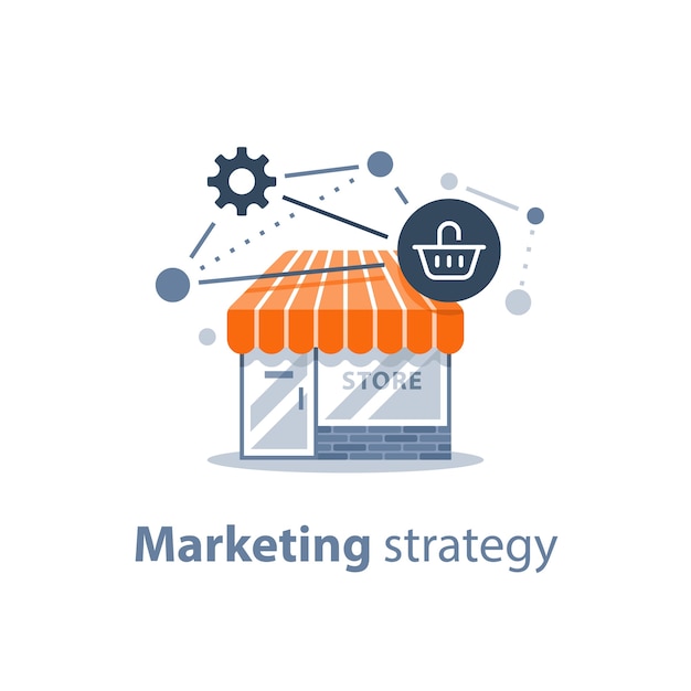 Marketing strategy illustration