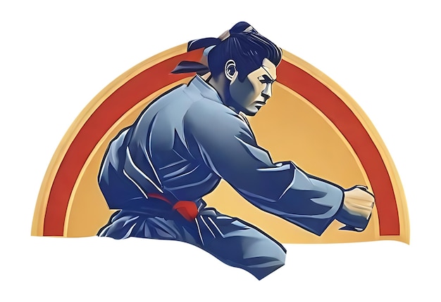 Martial arts Vector design