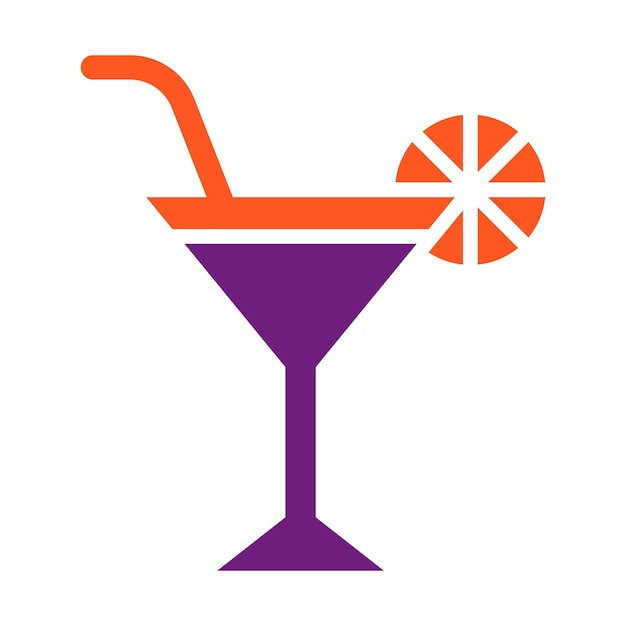 Martini Vector Icon Design Illustration