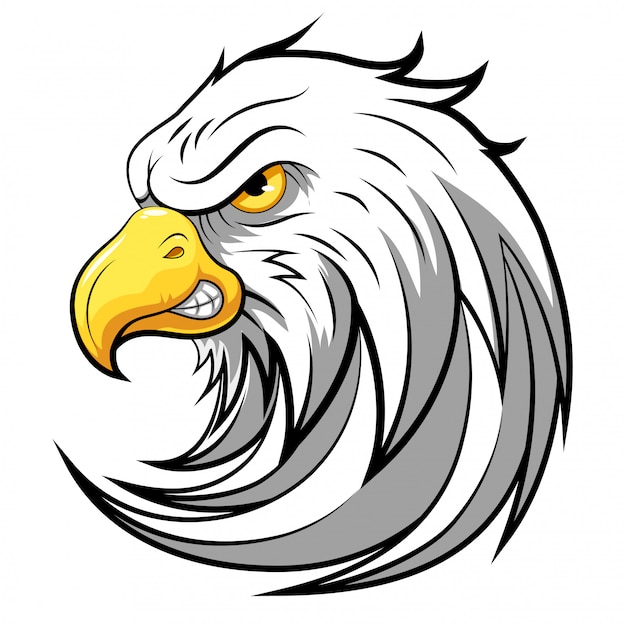 Mascot Head of an Eagle