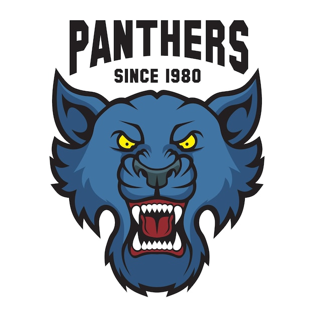 Mascot Panthers. 