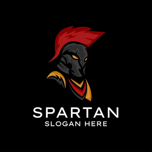 Mascot spartan warrior logo, Mascot spartan warrior logo