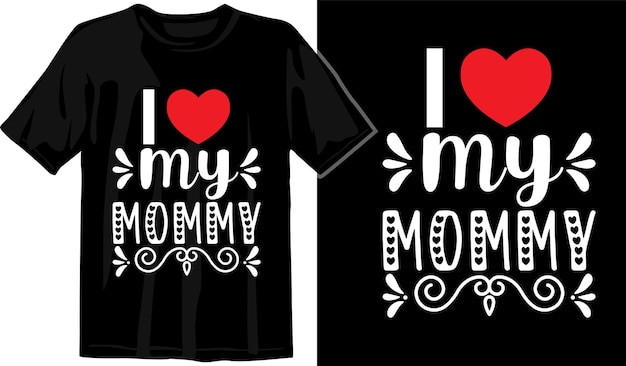 Matching Couple Custom Typography T shirt Designs Vector