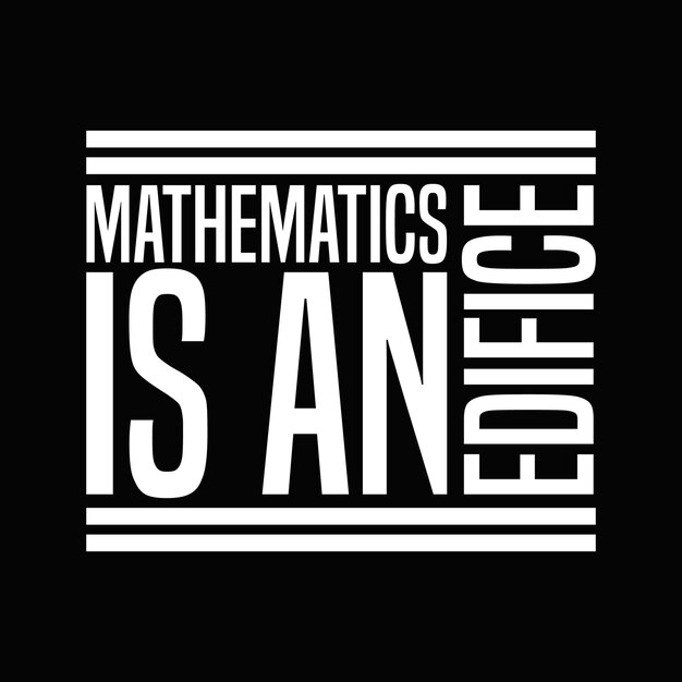 Math T-shirt Design